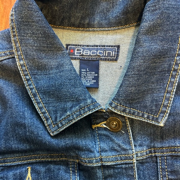 Jean Jacket Women’s Size Large - Picture 6 of 9